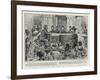 A Criminal Trial at Jerusalem, Greek Priests Being Sentenced by a Turkish Court-William T. Maud-Framed Giclee Print