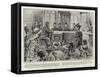 A Criminal Trial at Jerusalem, Greek Priests Being Sentenced by a Turkish Court-William T. Maud-Framed Stretched Canvas