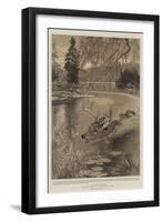 A Critical Moment-William Small-Framed Giclee Print