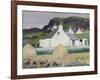 A Croft with Haystacks-Francis Campbell Boileau Cadell-Framed Giclee Print