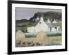 A Croft with Haystacks-Francis Campbell Boileau Cadell-Framed Giclee Print