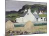 A Croft with Haystacks-Francis Campbell Boileau Cadell-Mounted Giclee Print
