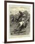 A Cross at Polo-John Charlton-Framed Giclee Print