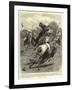 A Cross at Polo-John Charlton-Framed Giclee Print
