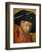 A Crossbowman-Hieronymus Bosch-Framed Giclee Print