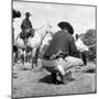 A Crouched Gaucho-Walter Mori-Mounted Giclee Print