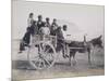 A Crowded Wagon Drawn by a Mule, Palermo, Sicily, c.1880-Giorgio Sommer-Mounted Giclee Print