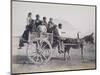 A Crowded Wagon Drawn by a Mule, Palermo, Sicily, c.1880-Giorgio Sommer-Mounted Giclee Print