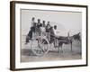 A Crowded Wagon Drawn by a Mule, Palermo, Sicily, c.1880-Giorgio Sommer-Framed Giclee Print