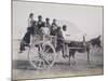 A Crowded Wagon Drawn by a Mule, Palermo, Sicily, c.1880-Giorgio Sommer-Mounted Giclee Print