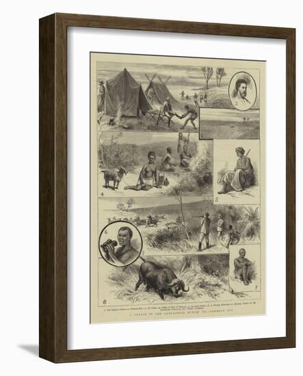 A Cruise in the Lancashire Witch, III, Formosa Bay-Alfred W. Cooper-Framed Giclee Print