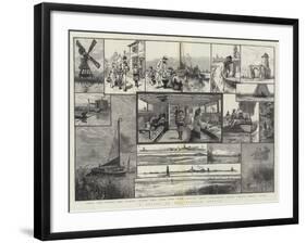 A Cruise on the Norfolk Broads-null-Framed Giclee Print