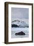 A Cruise Ship Lies Anchored Behind Crashing Waves Near Manuel Antonio, Costa Rica-Adam Barker-Framed Photographic Print