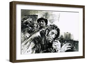 A Cry for Help from the Hungarian Uprising-Graham Coton-Framed Giclee Print