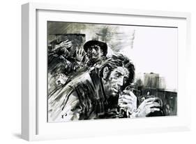 A Cry for Help from the Hungarian Uprising-Graham Coton-Framed Giclee Print