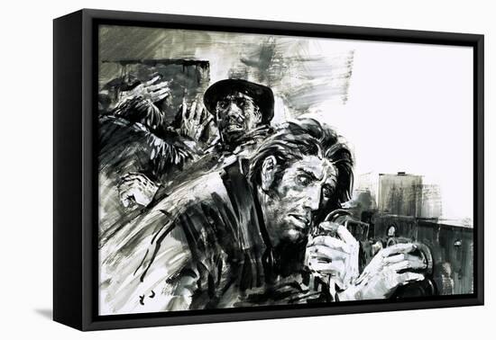 A Cry for Help from the Hungarian Uprising-Graham Coton-Framed Stretched Canvas