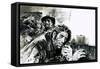 A Cry for Help from the Hungarian Uprising-Graham Coton-Framed Stretched Canvas