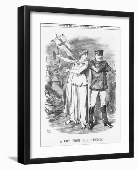 A Cry from Christendom, 1882-Joseph Swain-Framed Giclee Print