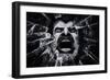 A Cry from the Dark Side-Piet Flour-Framed Photographic Print