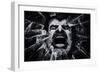 A Cry from the Dark Side-Piet Flour-Framed Photographic Print