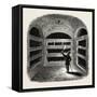 A Cubiculum with Tombs Rome Italy-null-Framed Stretched Canvas