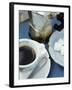 A Cup of Espresso, Sugar Cubes and Espresso Pot-Véronique Leplat-Framed Photographic Print