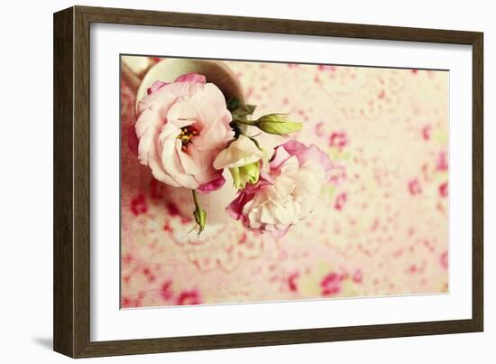 A Cup of Romance-Sarah Gardner-Framed Photographic Print