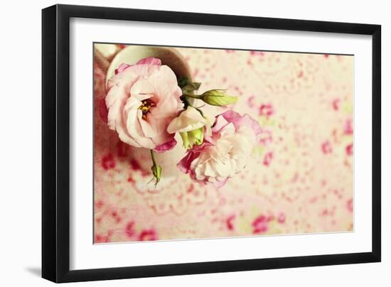 A Cup of Romance-Sarah Gardner-Framed Photographic Print