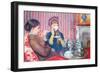 A Cup of Tea No.2-Mary Cassatt-Framed Art Print