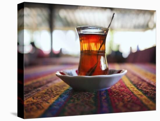 A Cup of Turkish Tea.-Jon Hicks-Stretched Canvas