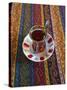 A Cup of Turkish Tea.-Jon Hicks-Stretched Canvas