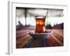 A Cup of Turkish Tea.-Jon Hicks-Framed Photographic Print