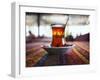 A Cup of Turkish Tea.-Jon Hicks-Framed Photographic Print