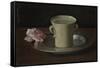 A Cup of Water and a Rose, C.1630-Francisco de Zurbarán-Framed Stretched Canvas