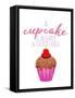 A Cupcake-Kimberly Allen-Framed Stretched Canvas