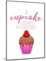 A Cupcake-Kimberly Allen-Mounted Art Print