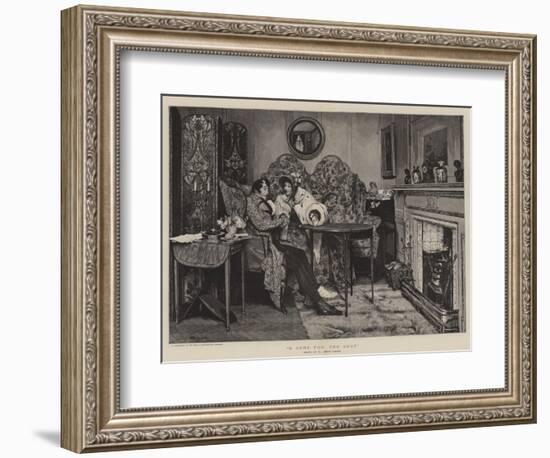 A Cure for the Gout-Walter Dendy Sadler-Framed Giclee Print