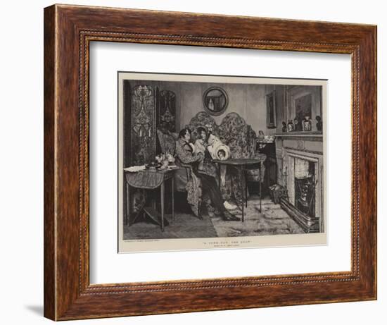 A Cure for the Gout-Walter Dendy Sadler-Framed Giclee Print