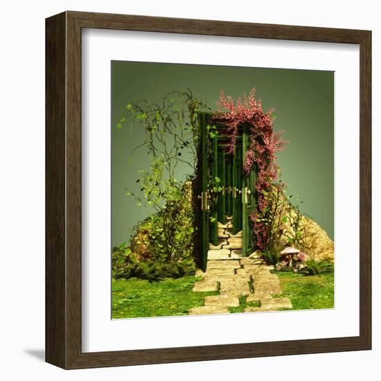 A Curious Entrance-Atelier Sommerland-Framed Art Print