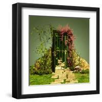 A Curious Entrance-Atelier Sommerland-Framed Art Print