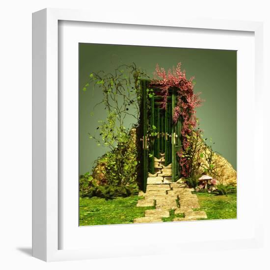 A Curious Entrance-Atelier Sommerland-Framed Art Print
