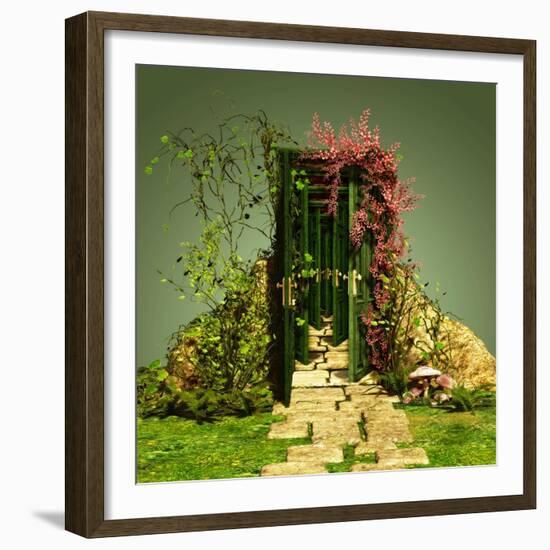 A Curious Entrance-Atelier Sommerland-Framed Premium Giclee Print