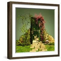 A Curious Entrance-Atelier Sommerland-Framed Art Print