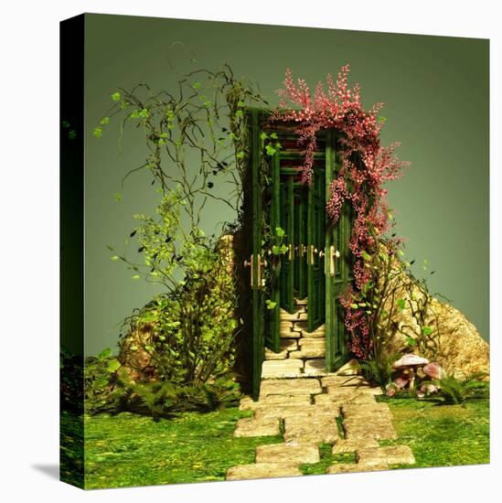 A Curious Entrance-Atelier Sommerland-Stretched Canvas