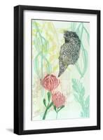 A Curious Tawny-Trudy Rice-Framed Art Print