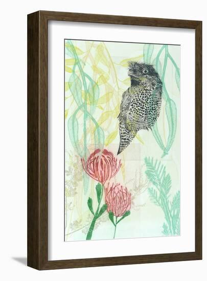 A Curious Tawny-Trudy Rice-Framed Art Print