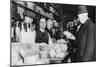 A Customer Inspects a Haggis, London, 1926-1927-null-Mounted Giclee Print