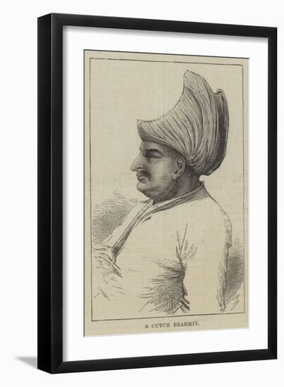 A Cutch Brahmin-null-Framed Giclee Print