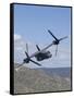 A CV-22 Osprey On a Training Mission Over New Mexico-Stocktrek Images-Framed Stretched Canvas