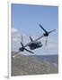 A CV-22 Osprey On a Training Mission Over New Mexico-Stocktrek Images-Framed Photographic Print